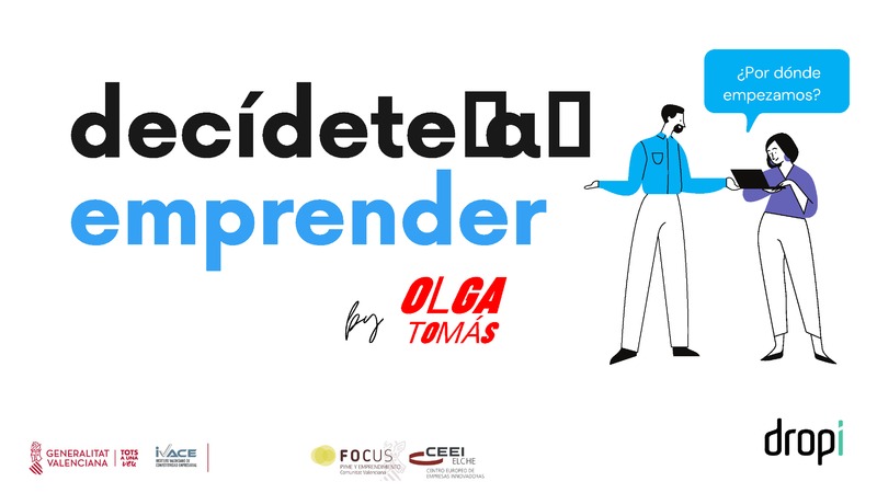 Decídete a emprender by Olga Tomás