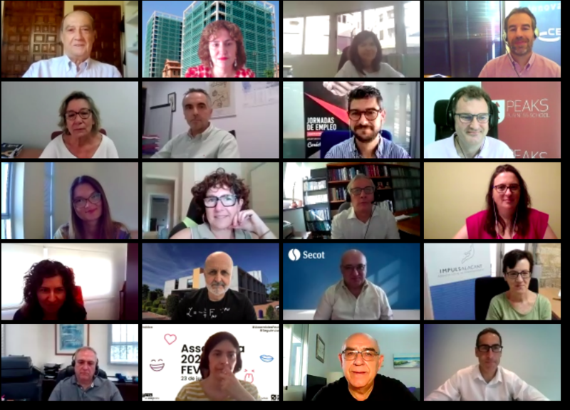 Representantes de entidades de la CV