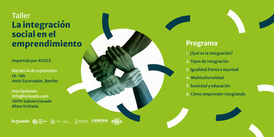 TALLER LA INTEGRACIÓN SOCIAL EN EL EMPRENDIMIENTO