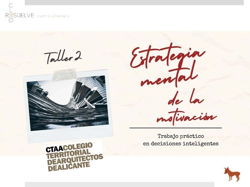 Estrategia mental de la motivación