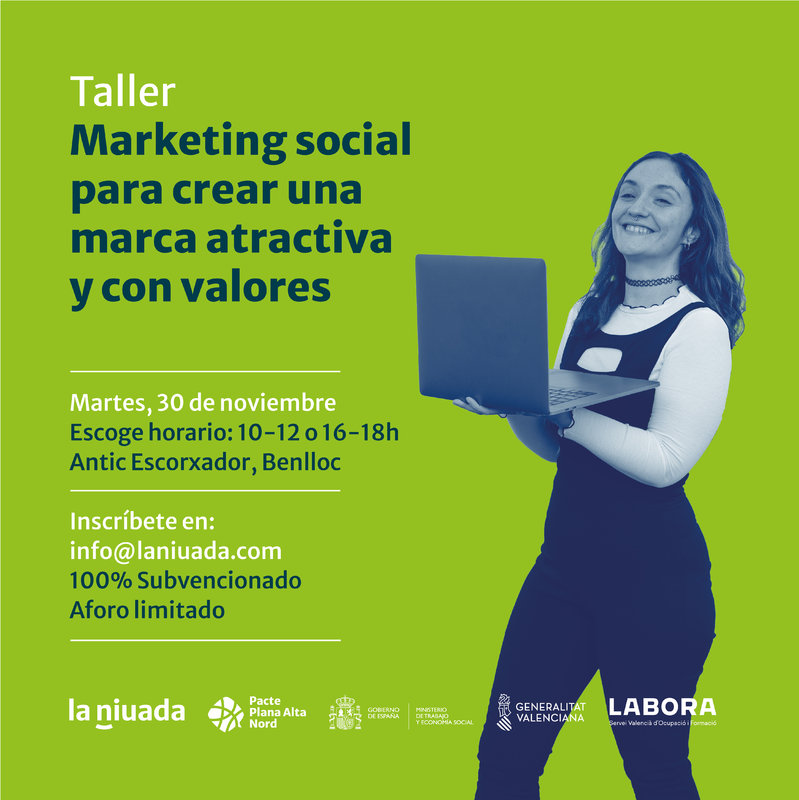 👩‍💻 Taller: marketing social para crear una marca atractiva y con valores