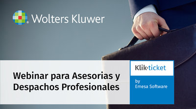 Webinar: "Klikticket, la app de gesti�n de gastos que se integra totalmente con a3ERP "