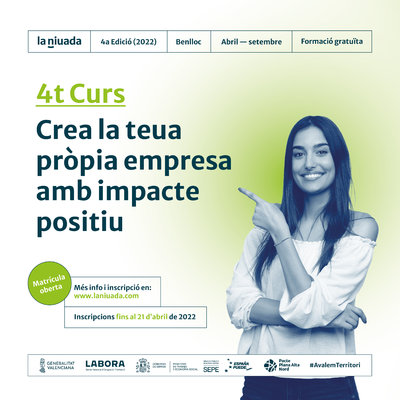 4º CURSO: Crea tu propia empresa con impacto positivo (abril-septiembre)