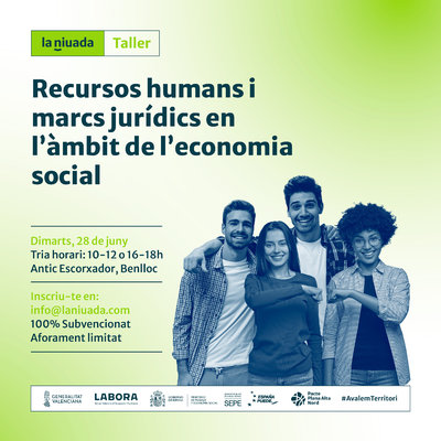 Taller: Recursos humans i marcs jurídics en l'àmbit de l'economia social