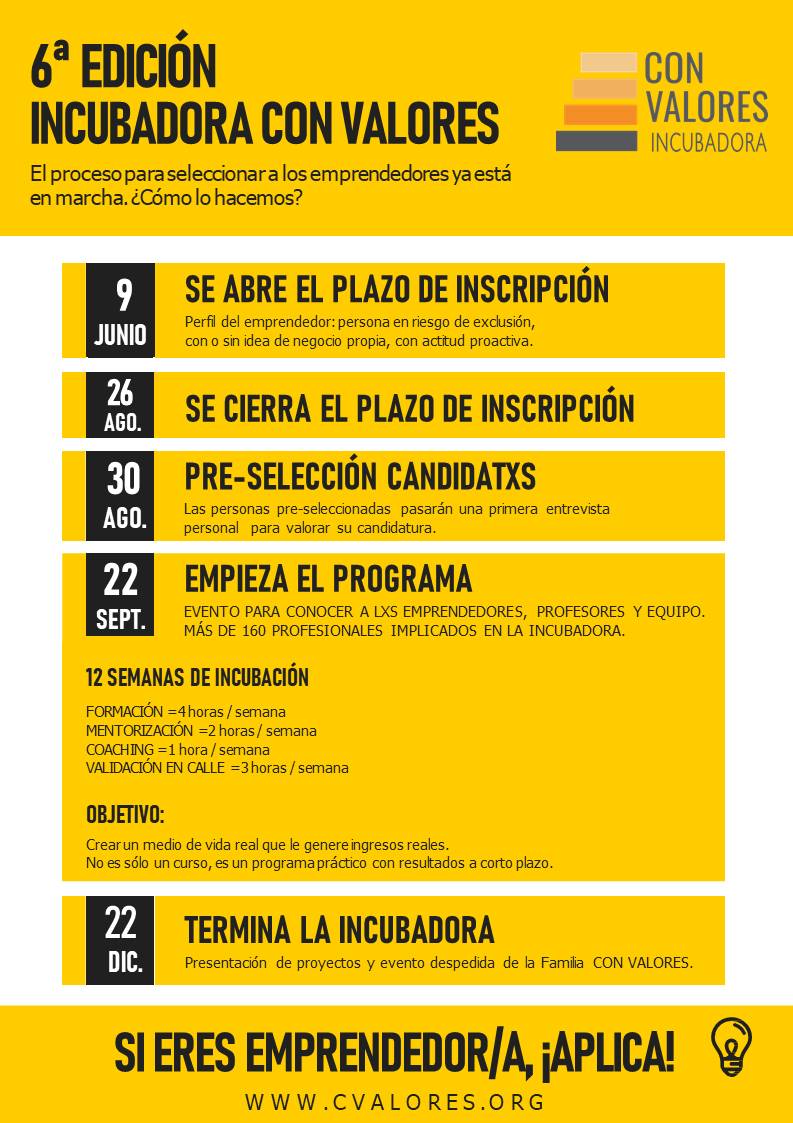 Convocatoria Con Valores