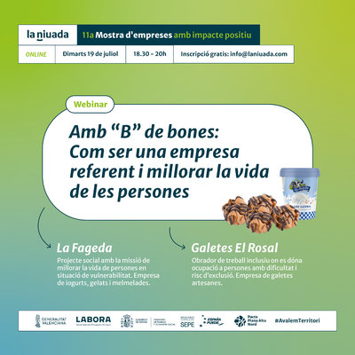 Amb “B” de bones: Com ser una empresa referent i millorar la vida de les persones