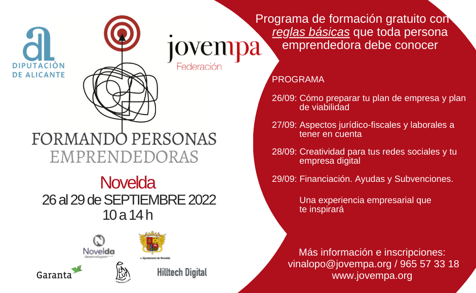 Curso "Formando personas emprendedoras"