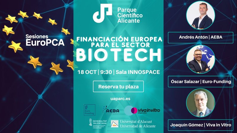 FINANCIACI�N EUROPEA PARA EL SECTOR BIOTECH
