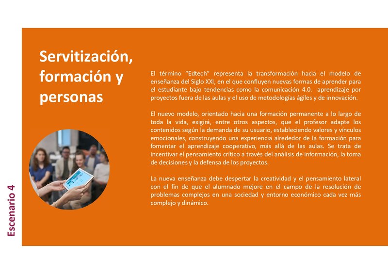 ESCENARIO 4 SERVITIZACIÓN