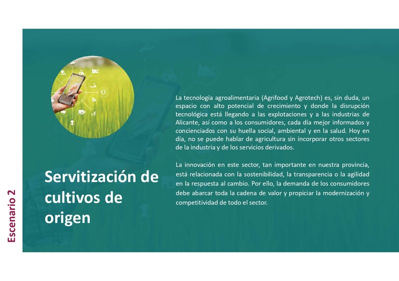 SERVITIZACIÓN CULTIVOS