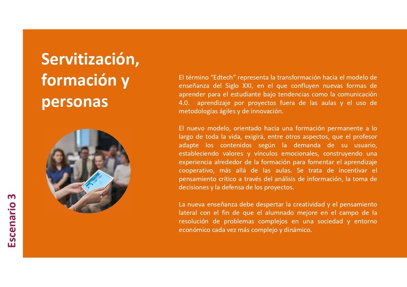 ESCENARIO 3 SERVITIZACIÓN