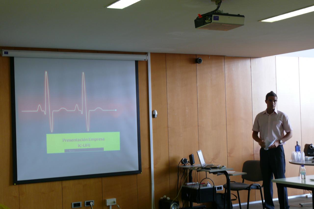 Presentaci�n de los proyectos empresariales del curso Creaci�n de Empresas Innovadoras 2011