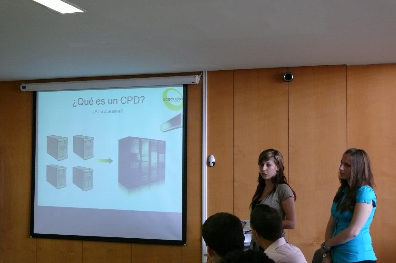 Presentaci�n de los proyectos empresariales del curso Creaci�n de Empresas Innovadoras 2011
