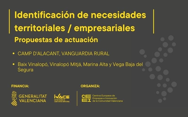 PROPUESTAS DE ACTUACIÓN CAMP D'ALACANT