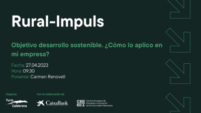 Objetivo desarrollo sostenible. �C�mo lo aplico en mi empresa?