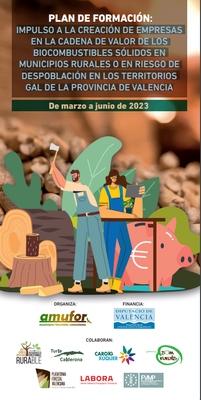 Impulso a la creación de empresas en la cadena de valor de los biocombustibles sólidos en municipios rurales