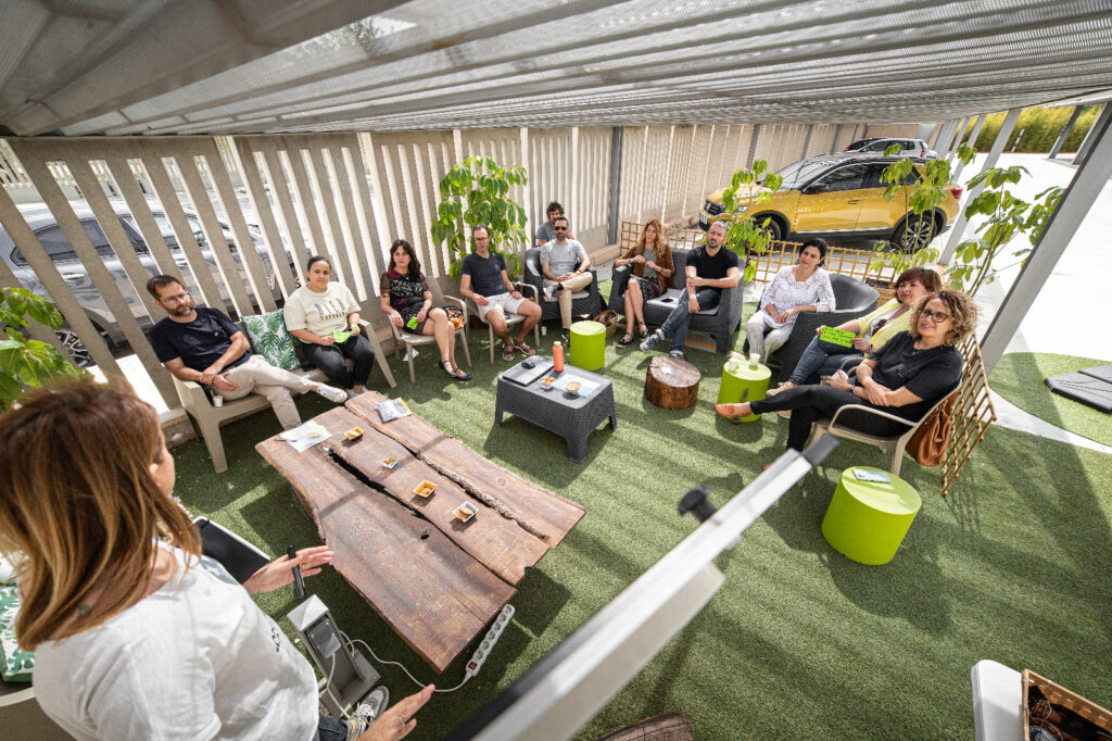 Sesiones grupales en las instalaciones de Genion