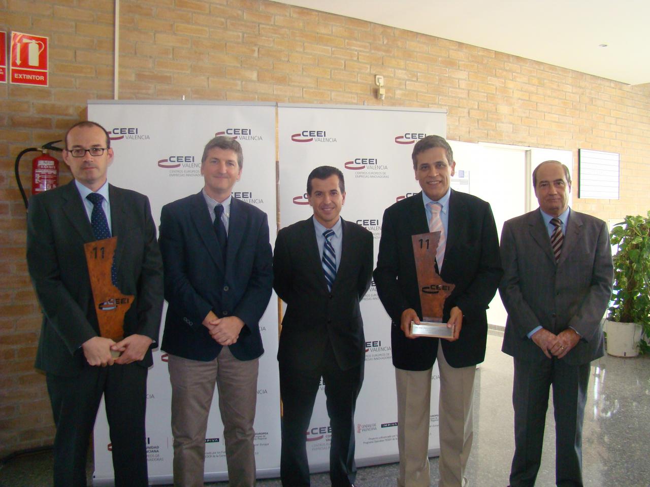 Premiados y autoridades