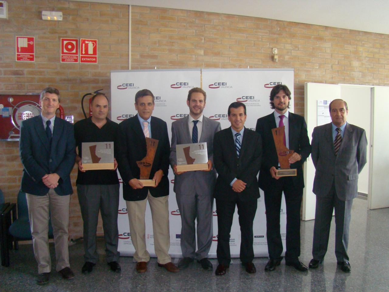 Premiados y autoridades