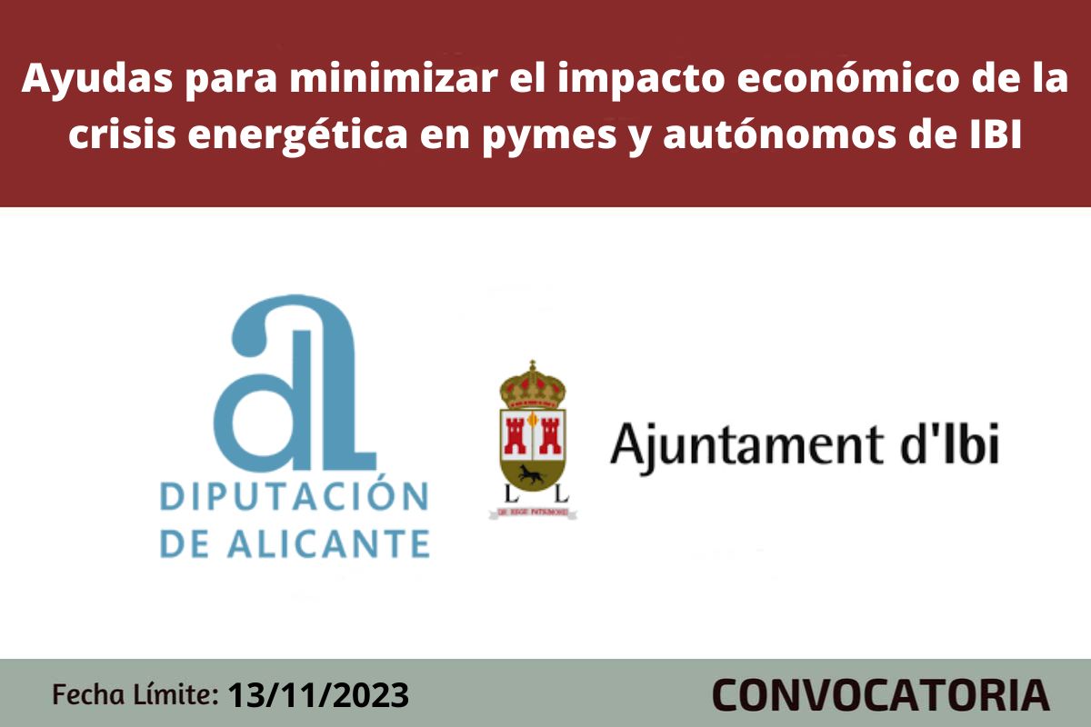 Ayudas Ibi pymes y autónomos
