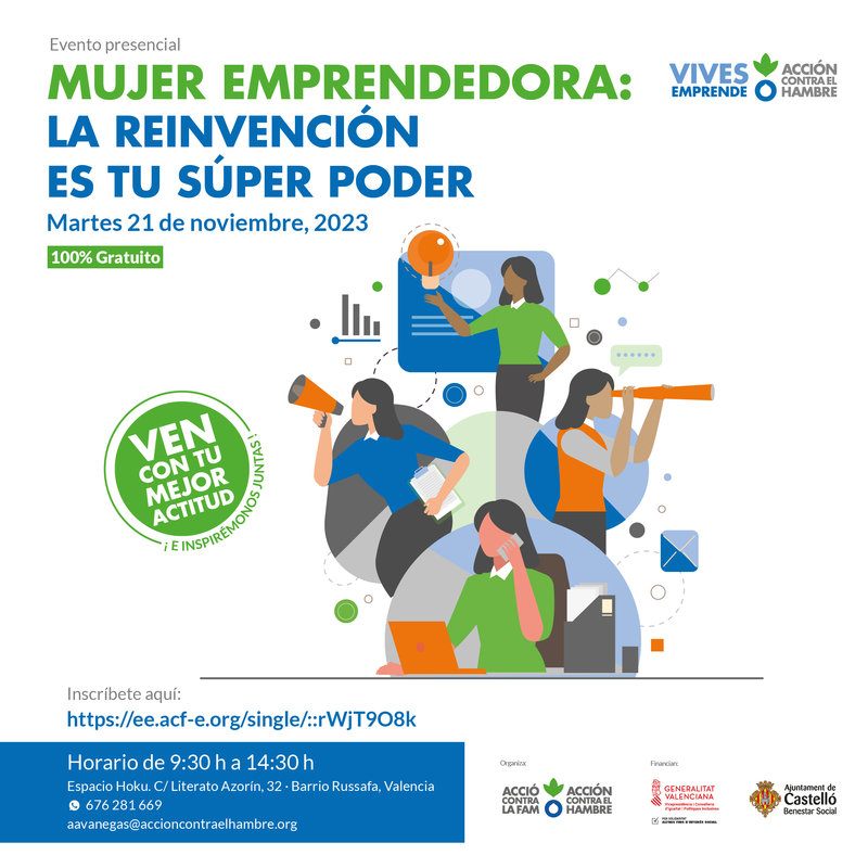 Mujer emprendedora, la reinvención es tu súper poder