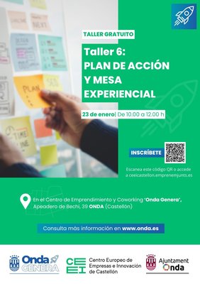 Taller 6: Plan de Acción y mesa experiencial