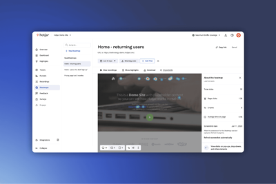 Vende M�s se al�a con Hotjar para saber qu� demanda el usuario en cada web