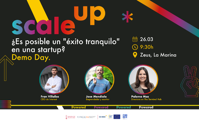 Demo Day ScaleUp, pitch y conversaci�n para startups