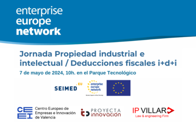 Jornada Impulsa tu negocio con la I+D+i. Protección de la propiedad industrial e intelectual y financiación