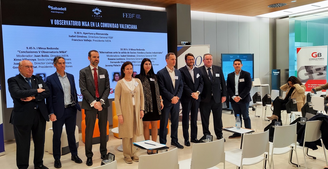 GB Consultores participa en el V Observatorio M&A en la Comunidad Valenciana