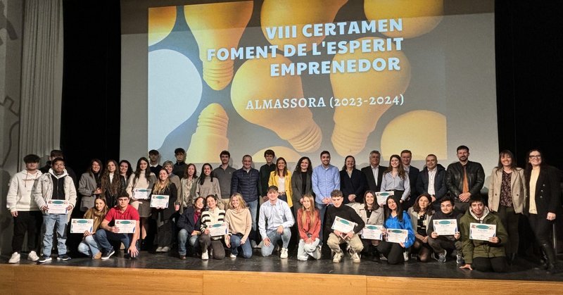 CEEI Castell�n colabora en los premios del VIII Certamen del Esp�ritu Emprendedor de Almassora