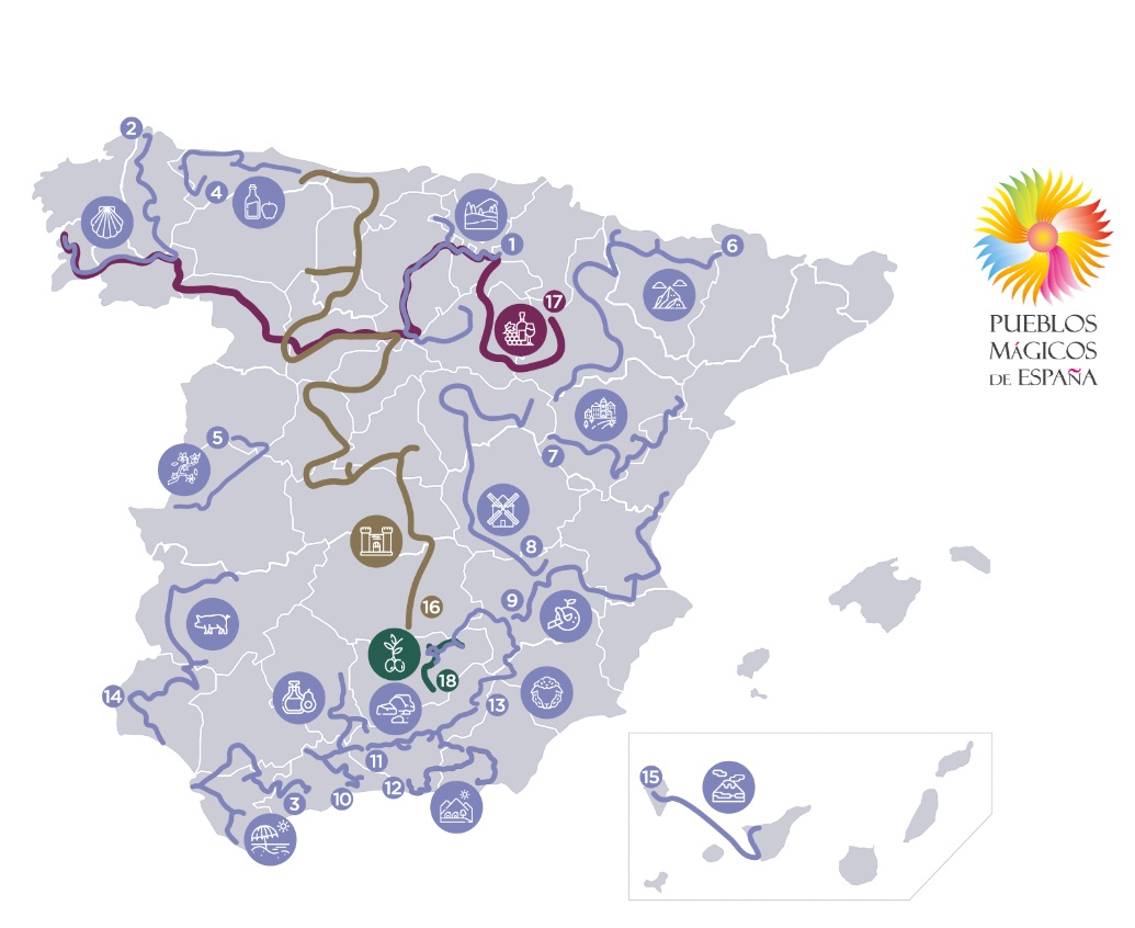 Rutas mágicas pueblos de España