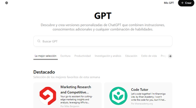 Cómo crear tu propio GPT en ChatGPT paso a paso con ejemplo