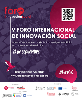 ¡Vuelve el Foro Internacional de Innovación Social a Valencia con la Fuerza de la IA!