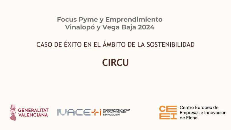 Caso de éxito en el ámbito de la sostenibilidad: CIRCU (Portada)