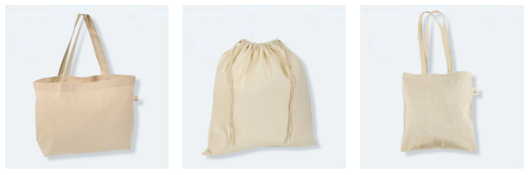 Comprar bolsas de algodón