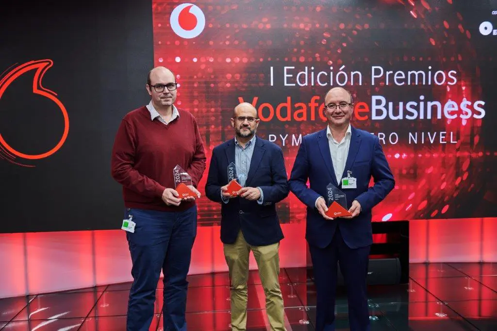 Premio de Vodafone Business «Pymes a otro nivel» en la categoría de Innovación