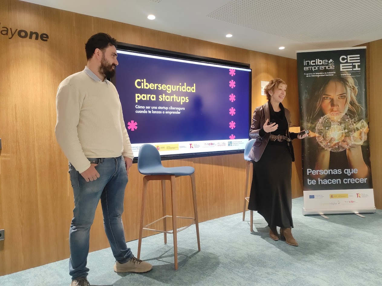 CEEI Valencia organiza una formación para emprendedores y startups con expertos en ciberseguridad del programa INCIBE Emprende
