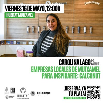 Charla empresa local Mutxamel para inspirar || Carolina Lago de I+D de Calconut