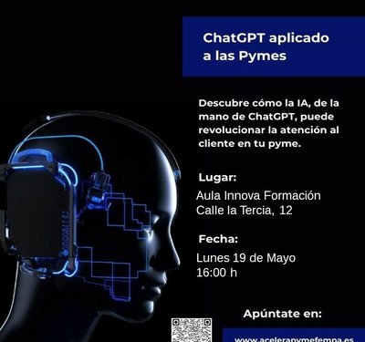 Aula Innova Formación abre plazas para el curso sobre Inteligencia Artificial para comercios y pymes