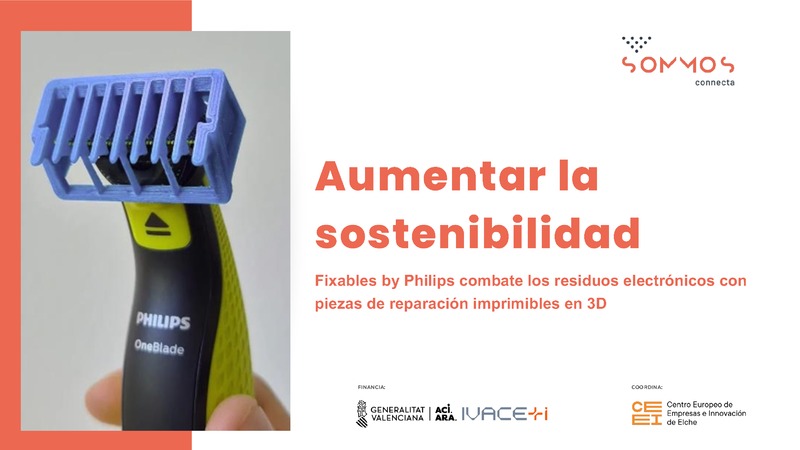 Fixables by Philips combate los residuos electrónicos con piezas de reparación imprimibles en 3D (Portada)