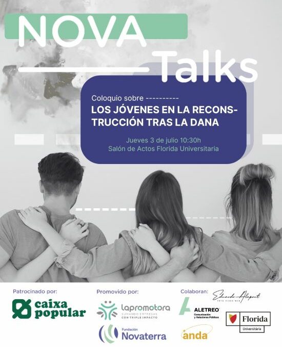 NOVA_Talks 14: "DANA, jóvenes y empleo"
