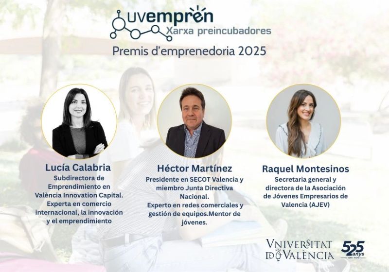 Final de los Premios de Emprendimiento 2025 de la Universitat de València