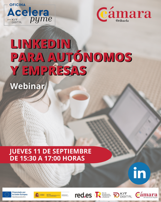 Webinar: Linkedin para autónomos y pymes