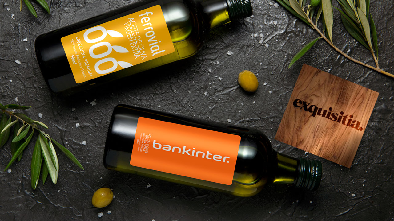 Aceite de Oliva personalizado para Empresas