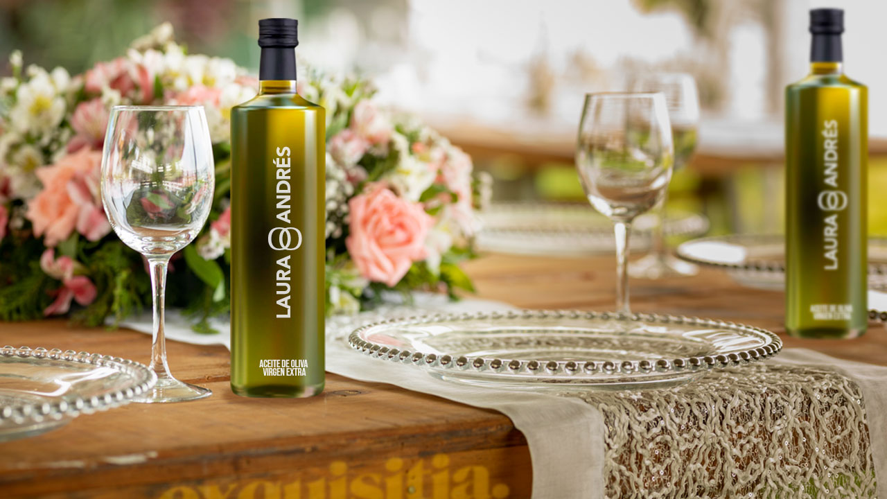 Aceite de Oliva personalizado para Eventos