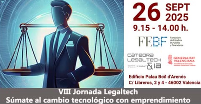 VIII Jornada Legaltech. Súmate al cambio tecnológico con emprendimiento
