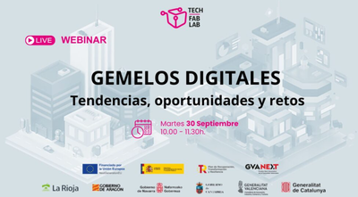 Webinar Gemelos Digitales: Tendencias, oportunidades y retos