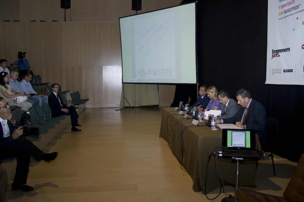 acto institucional Enrédate Castellón 2011