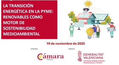 Jornada: " La transición energética en la PYME: Renovables como motor de sostenibilidad medioambiental"